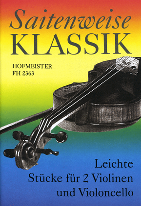 Book cover for Saitenweise Klassik
