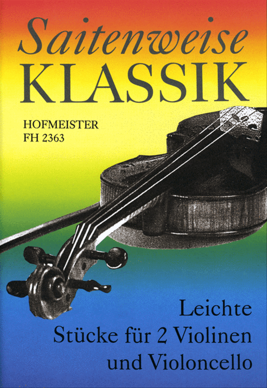 Saitenweise Klassik Saitenweise Klassik Cello scores gallery preview page 1