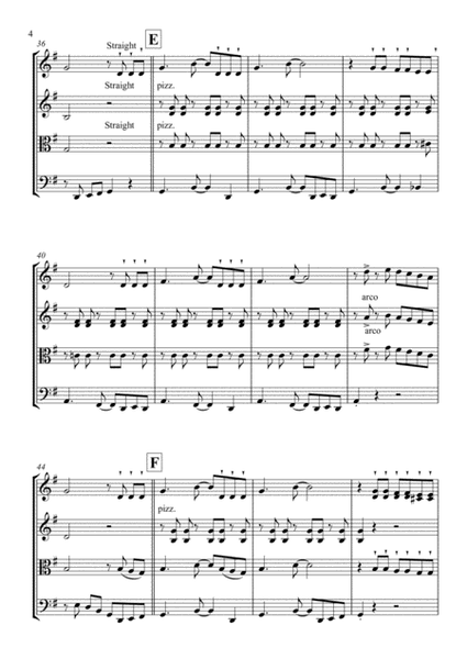 La Cucuracha – String Quartet image number null