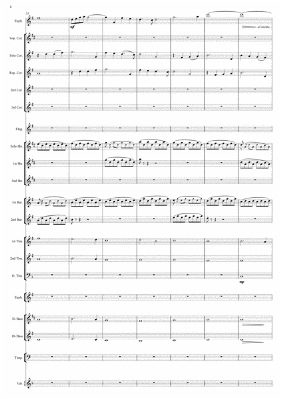 You Raise Me Up Brass Band scores gallery preview page 6