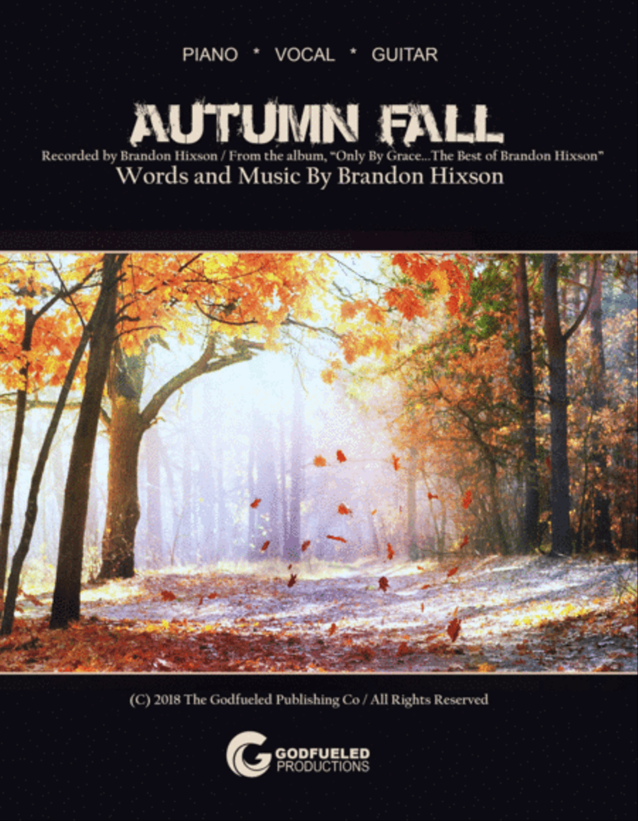 Autumn Fall - Brandon Hixson Voice scores gallery preview page 1