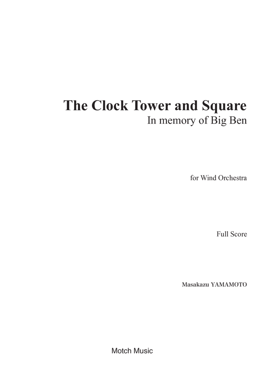 The Clock Tower and Square [concert band] image number null