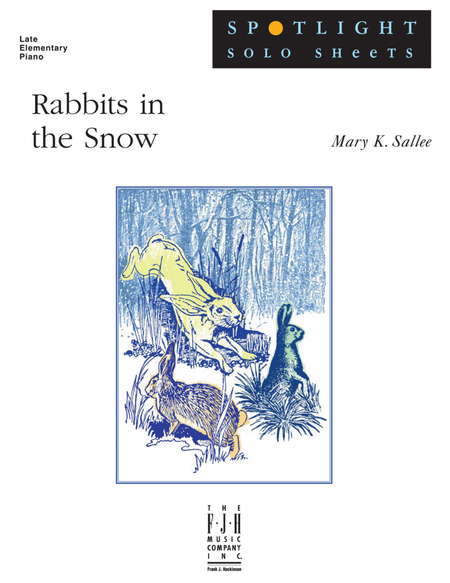 Rabbits in the Snow