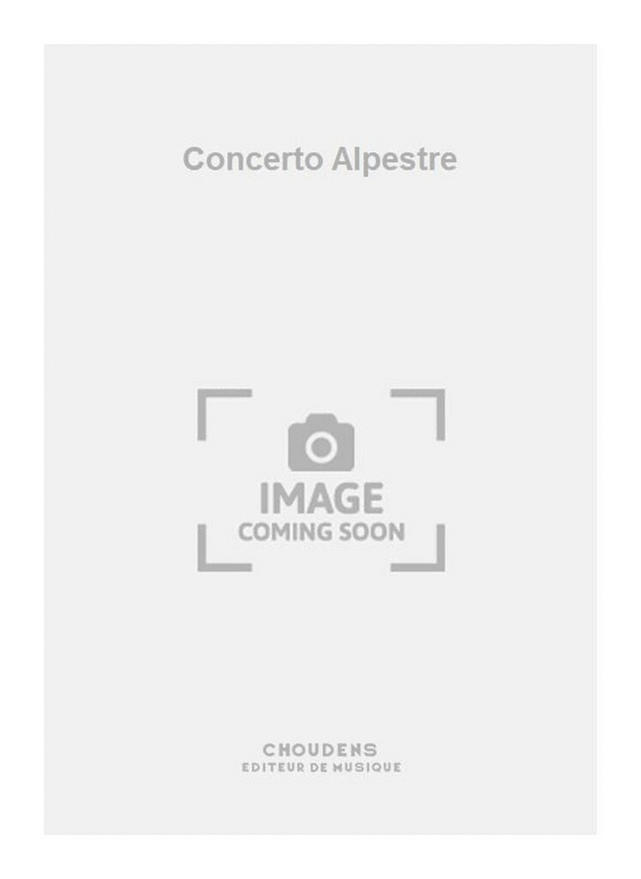 Concerto Alpestre Concerto Alpestre Flute Solo scores gallery preview page 1