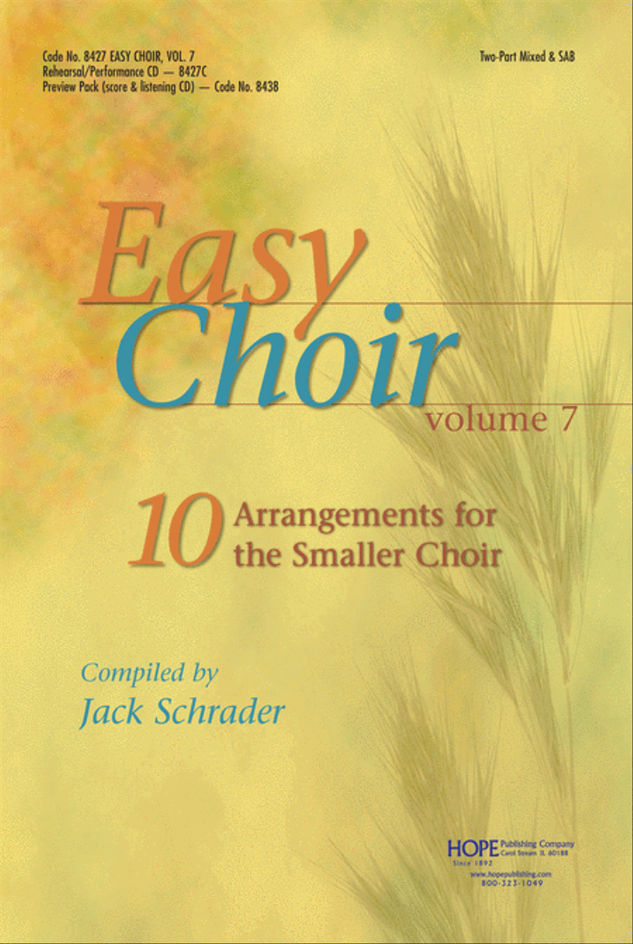 Easy Choir, Vol. 7 Easy Choir, Vol. 7 3-Part scores gallery preview page 1