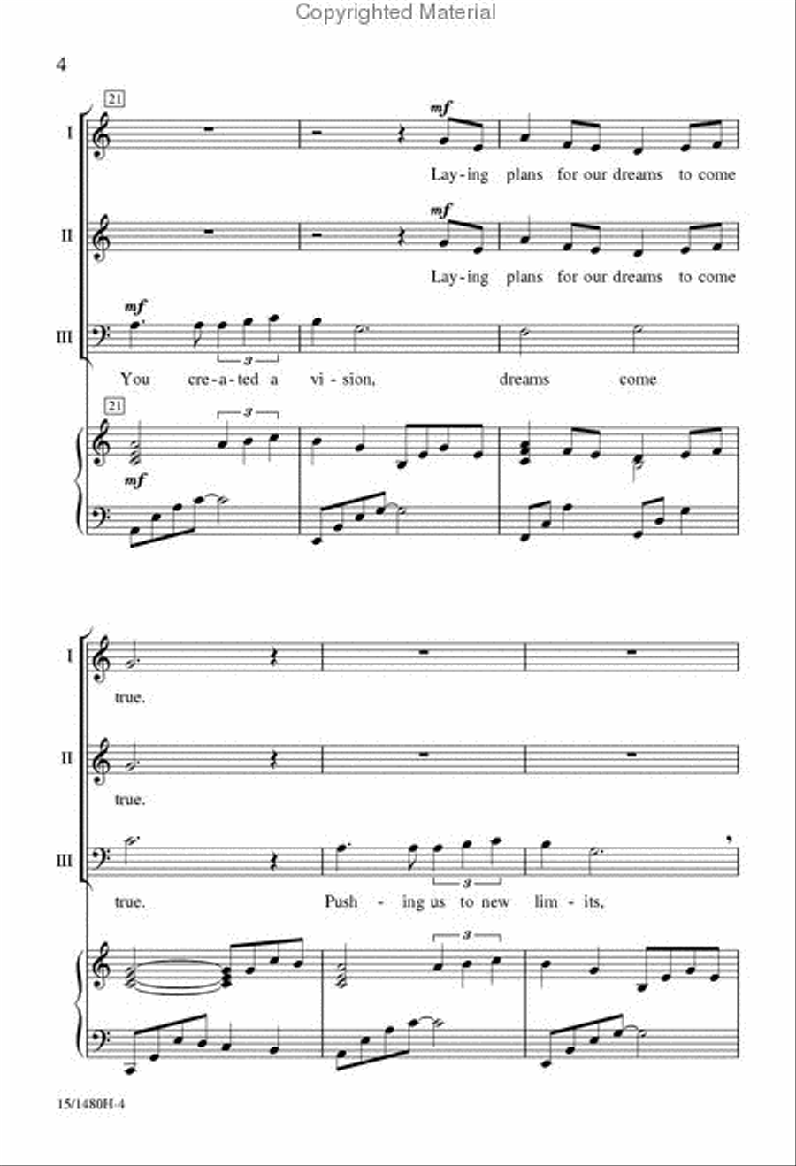 Because You Cared 3-Part scores gallery preview page 5