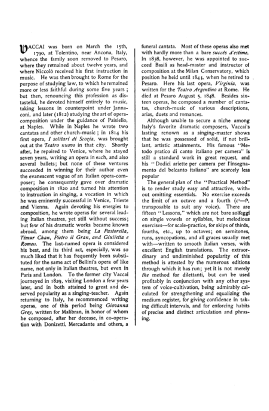 Practical Italian Vocal Method (Marzials) Voice scores gallery preview page 5