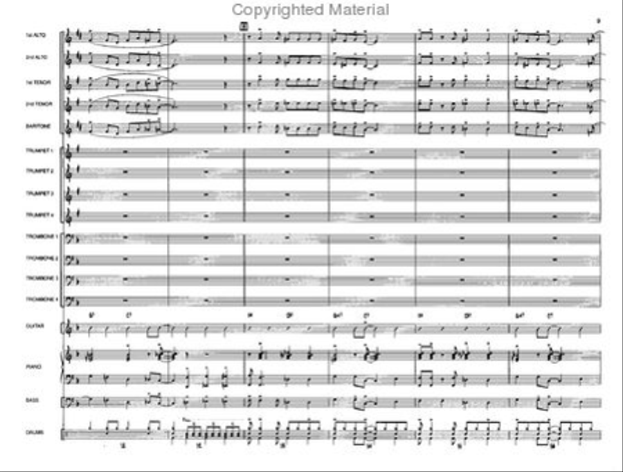 Ja-Da Jazz Ensemble scores gallery preview page 9
