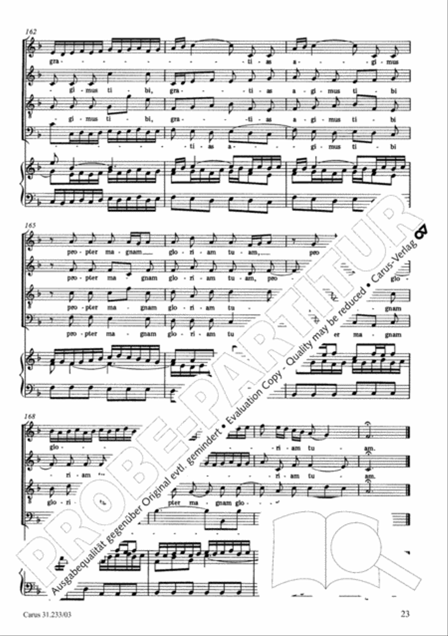 Mass in F major Mass in F major 4-Part scores gallery preview page 27