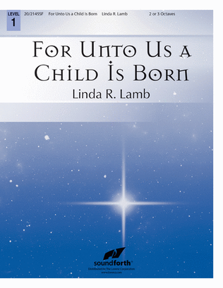Book cover for For Unto Us a Child Is Born