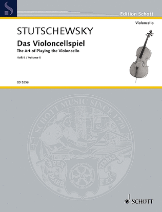 Book cover for Das Violoncellospiel