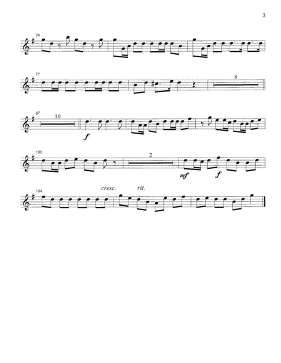 Music for the Royal Fireworks Piano scores gallery preview page 6