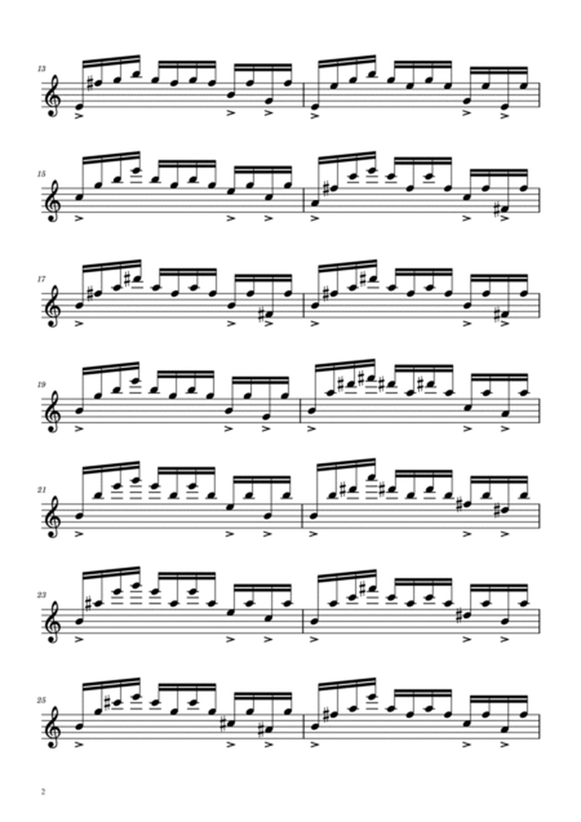 Prelude in C minor - BWV 999 - Alto Sax image number null
