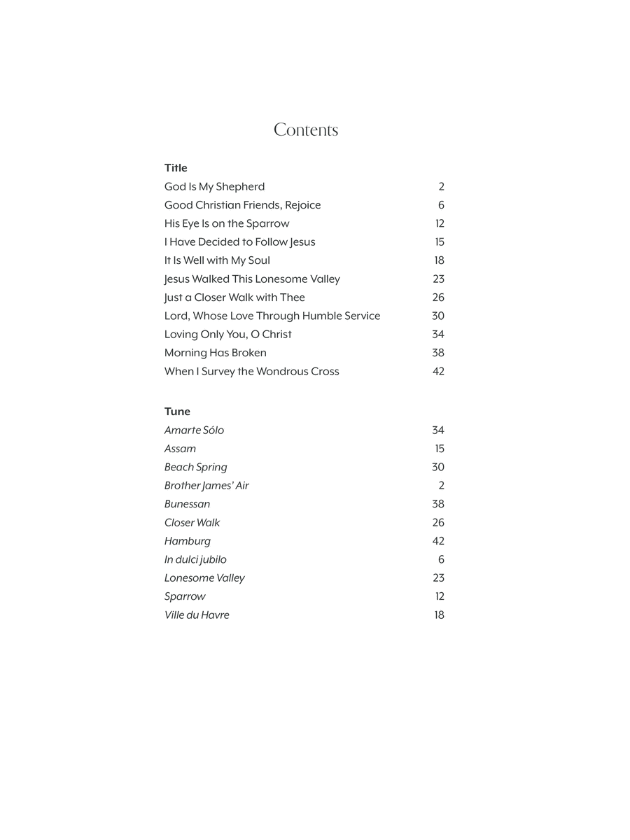 Morning Has Broken Piano Solo scores gallery preview page 1