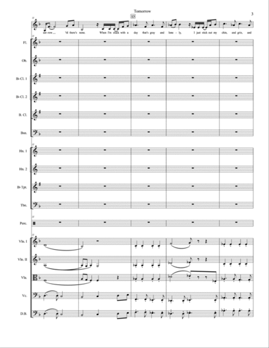 Tomorrow Large Ensemble scores gallery preview page 4