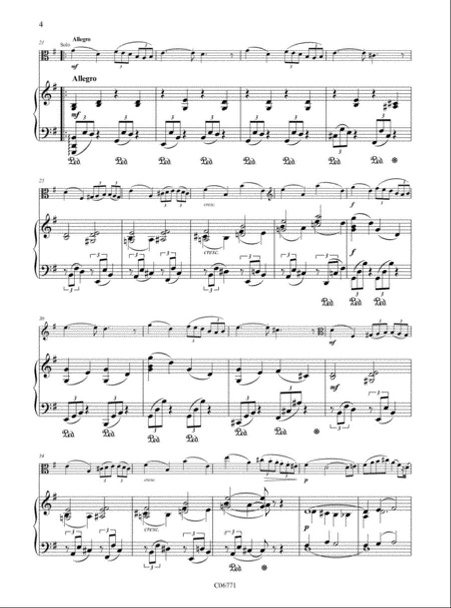 Concertino Op. 63 Piano Accompaniment scores gallery preview page 3