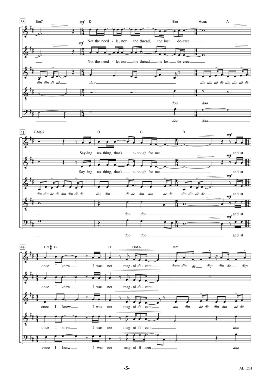 Holocene Divisi scores gallery preview page 5