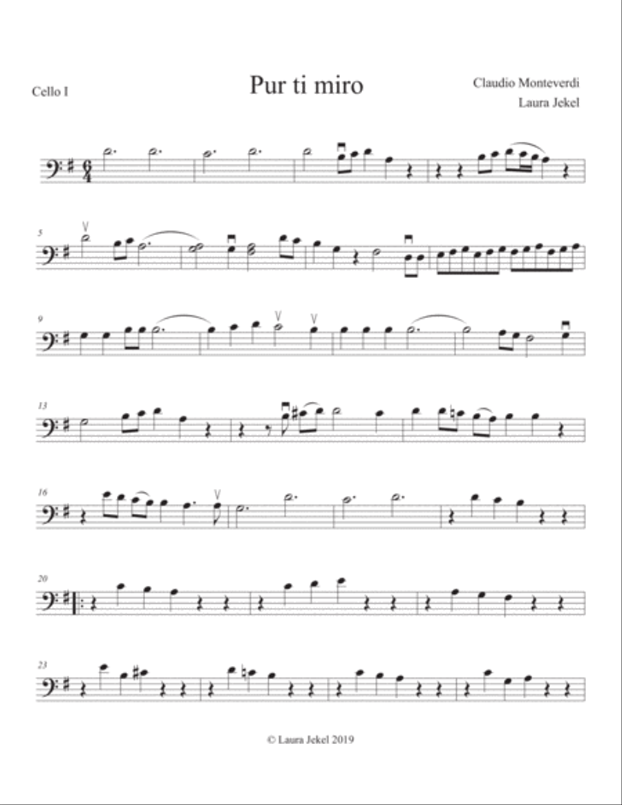 Four Baroque Cello Trios Four Baroque Cello Trios String Trio scores gallery preview page 5