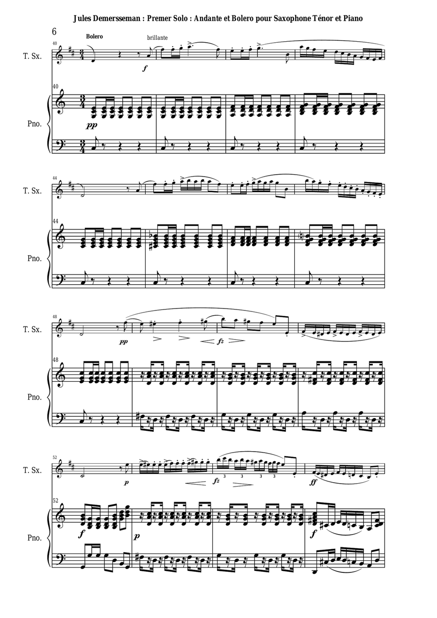 Demersseman saxophone on sale