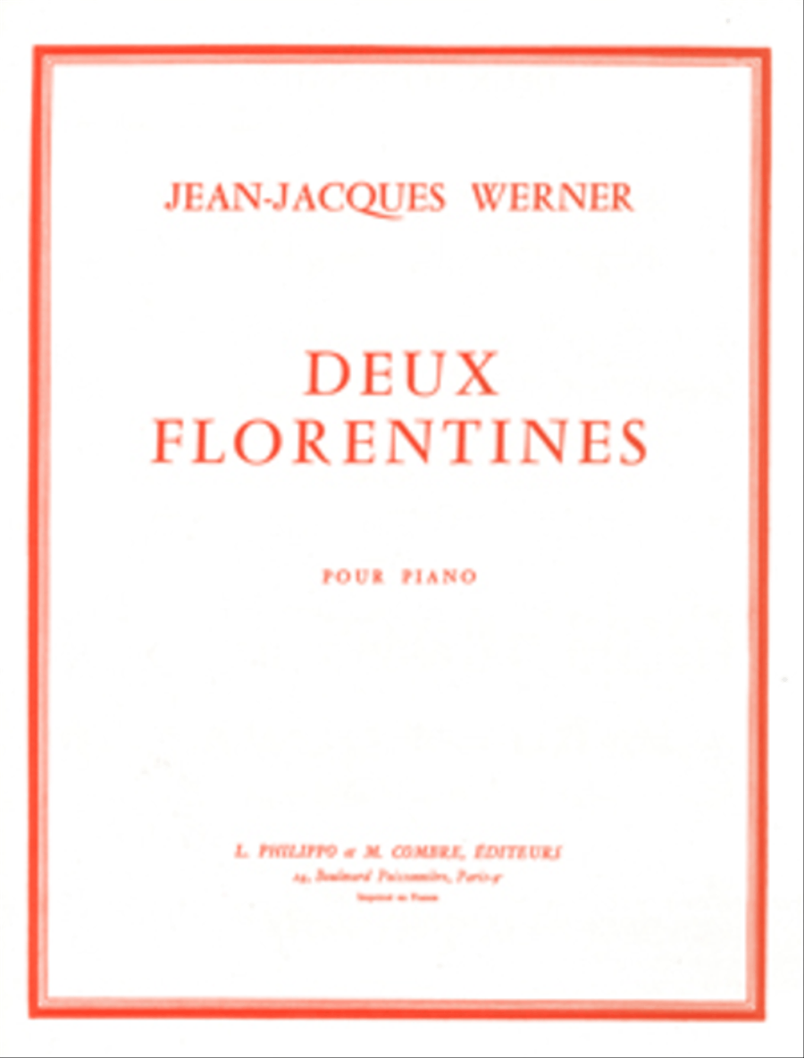 Florentines (2) Piano Solo scores gallery preview page 1