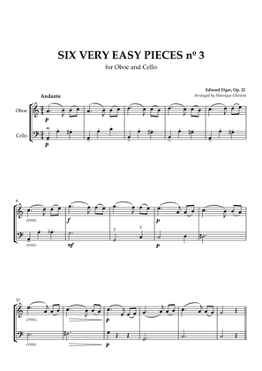 Six Very Easy Pieces nº 3 (Andante) - Oboe and Cello