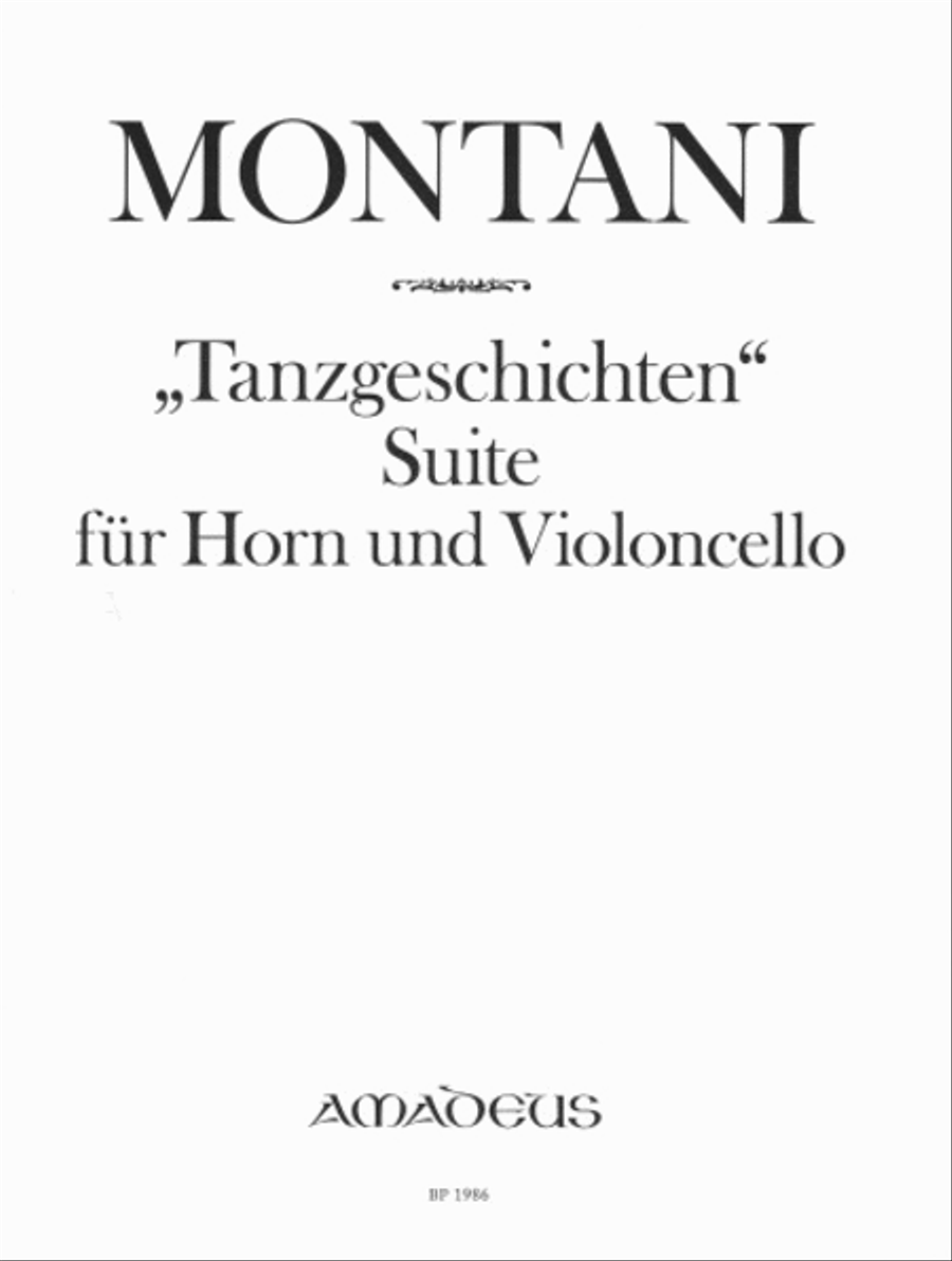 Tanzgeschichten Tanzgeschichten Cello scores gallery preview page 1