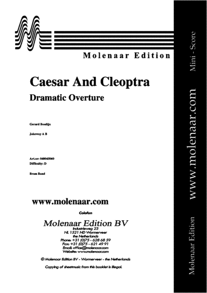 Caesar and Cleoptra