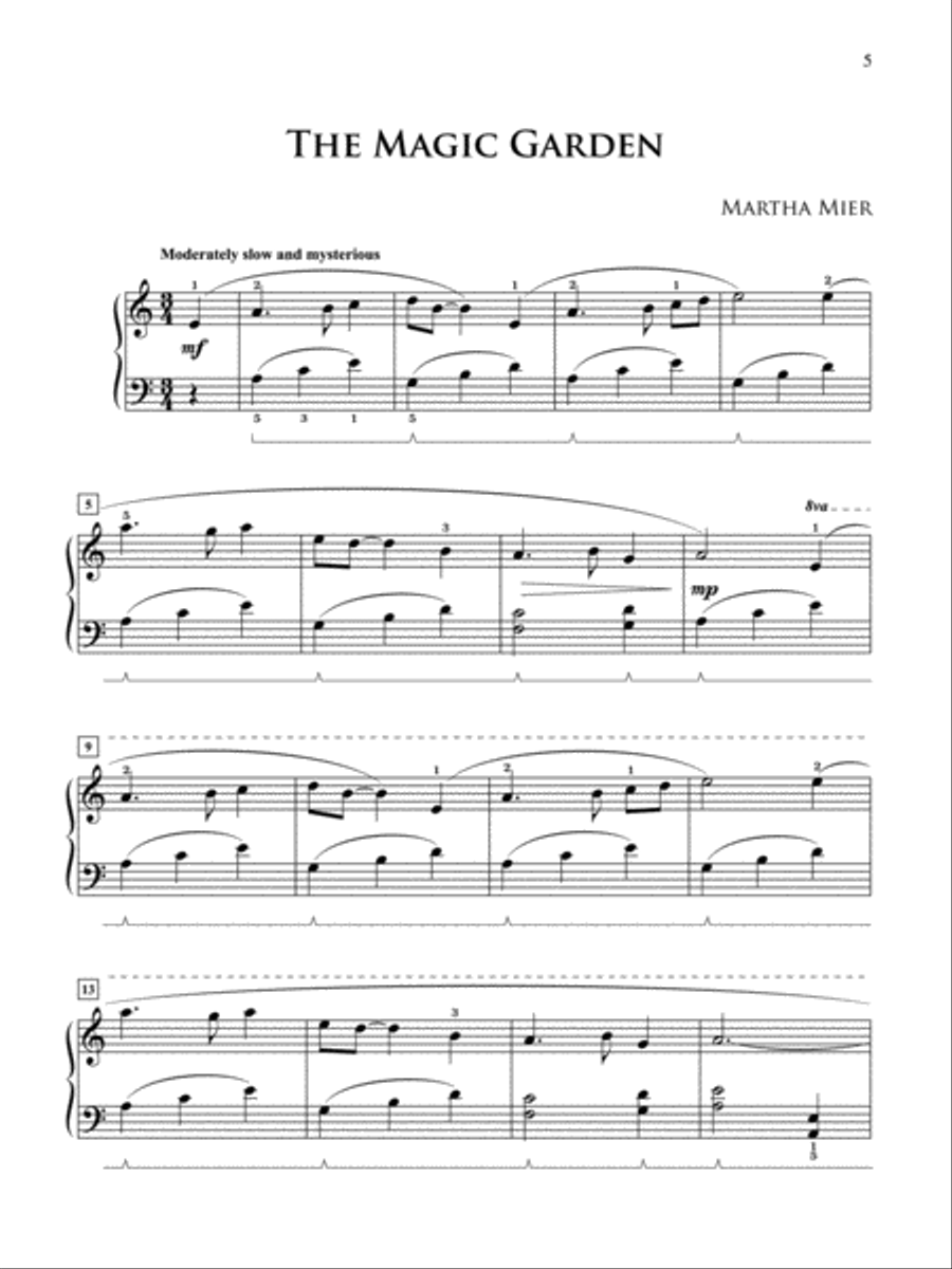 Romantic Sketches, Book 2 Piano Solo scores gallery preview page 3