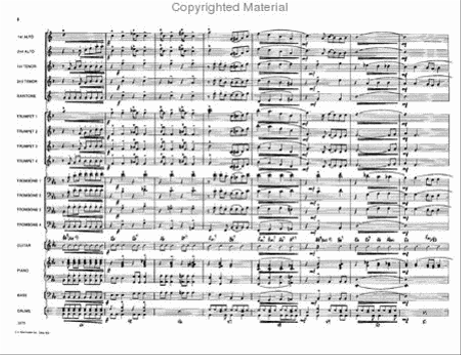 Brass Roots Jazz Ensemble scores gallery preview page 8