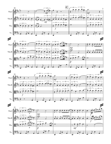 La Paloma (for String Quartet) image number null