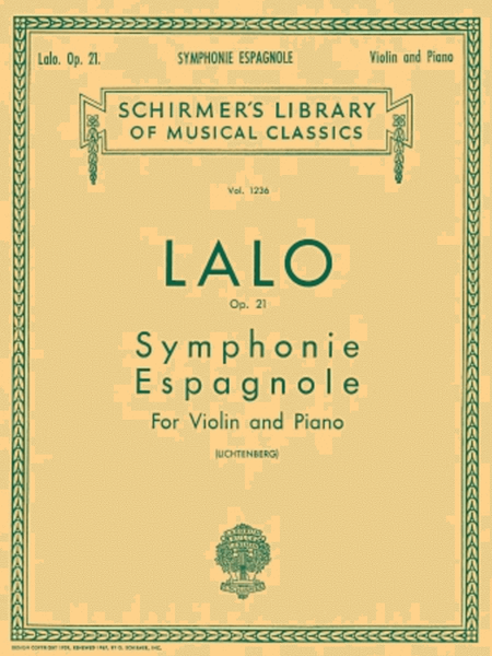 Symphonie Espagnole, Op. 21