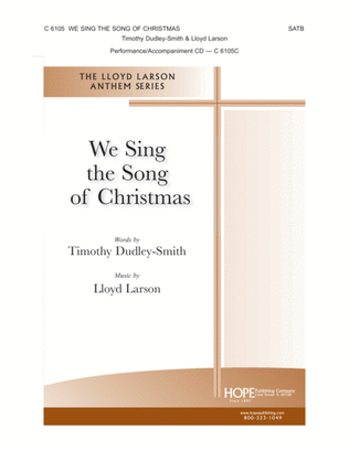 Book cover for We Sing the Song of Christmas