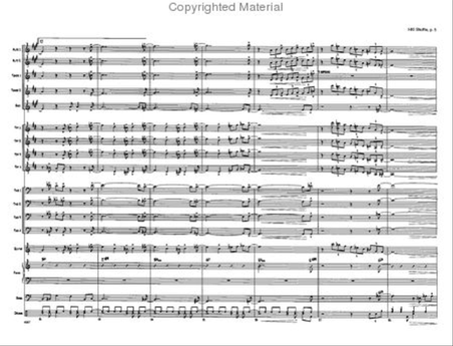 I-80 Shuffle I-80 Shuffle Jazz Ensemble scores gallery preview page 5
