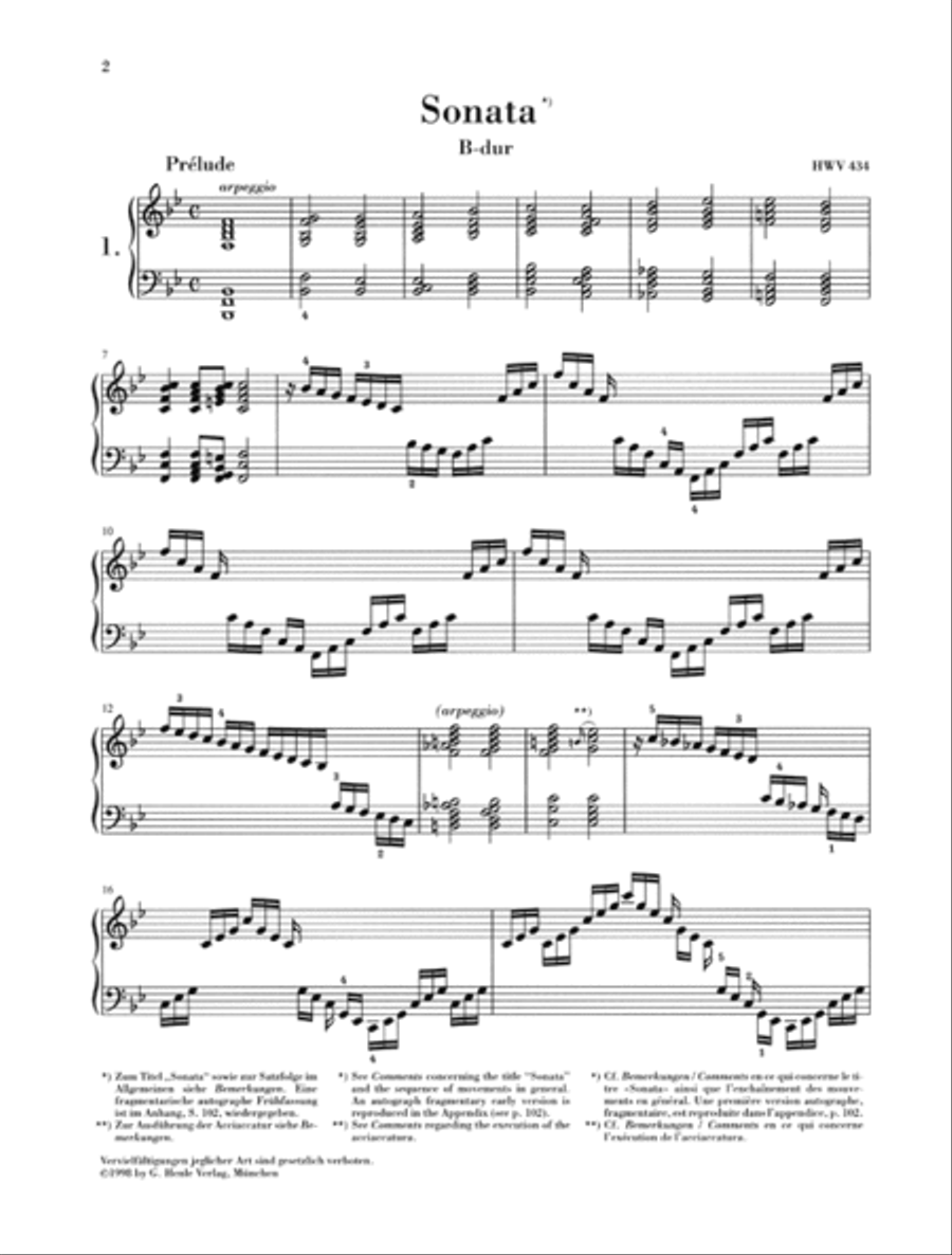 Piano Suites and Pieces (London 1733) Piano Solo scores gallery preview page 3