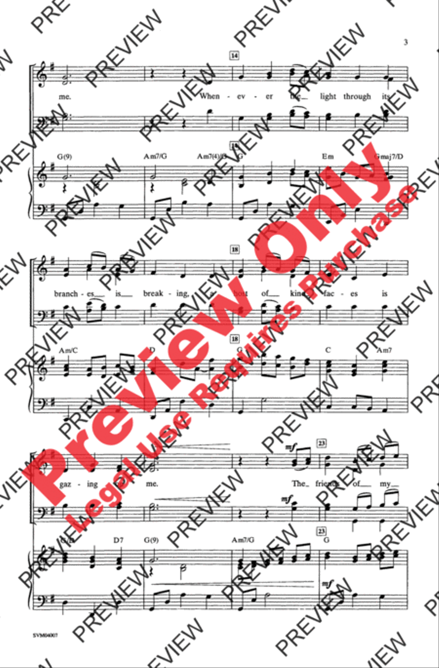 The Ash Grove The Ash Grove 4-Part scores gallery preview page 3