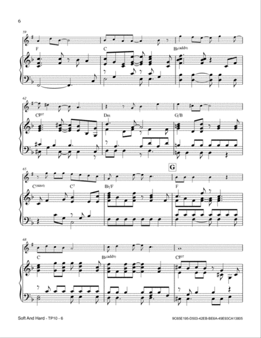 Soft And Hard Trumpet Solo scores gallery preview page 6