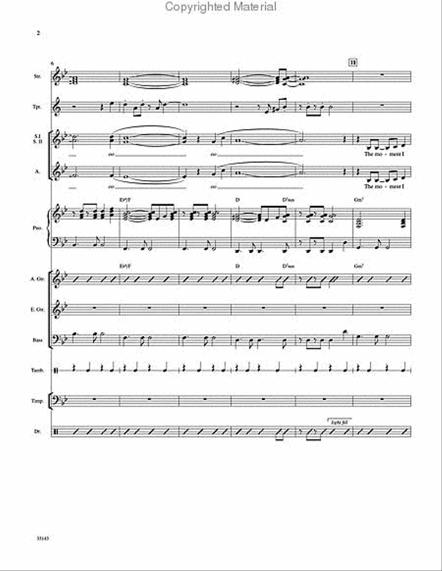 I Say a Little Prayer Choir scores gallery preview page 3