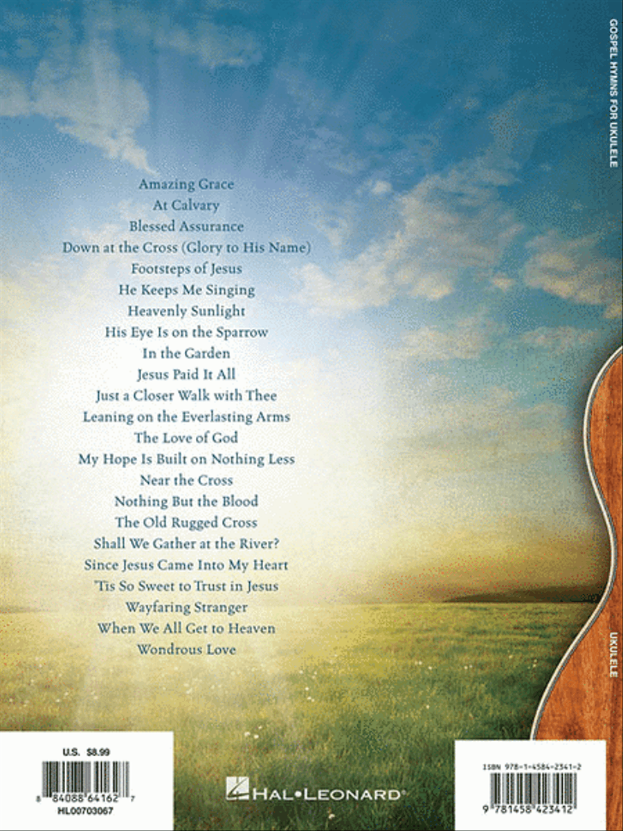 Gospel Hymns for Ukulele Ukulele scores gallery preview page 2