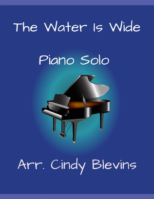 Book cover for The Water Is Wide, for Piano Solo