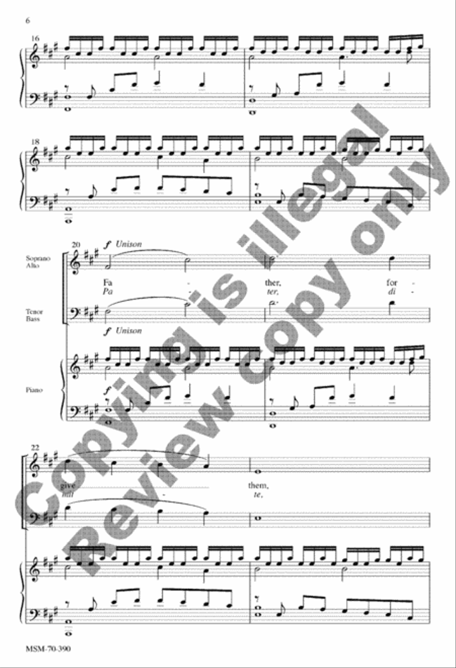 Seven Last Words Seven Last Words 4-Part scores gallery preview page 47