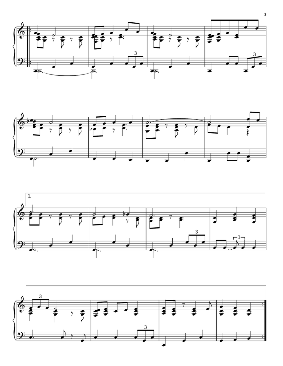 Silver Bells Piano Solo scores gallery preview page 3