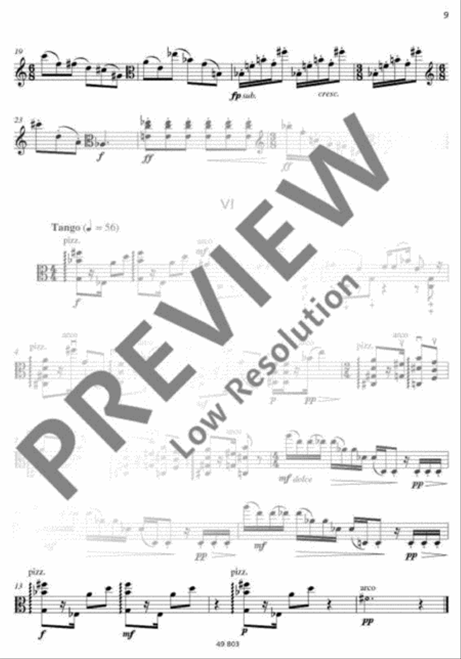Serenade Viola Solo scores gallery preview page 10