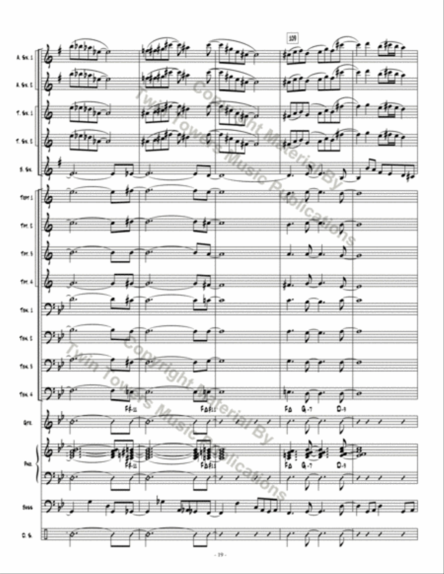 Ice is Nice Jazz Ensemble scores gallery preview page 20