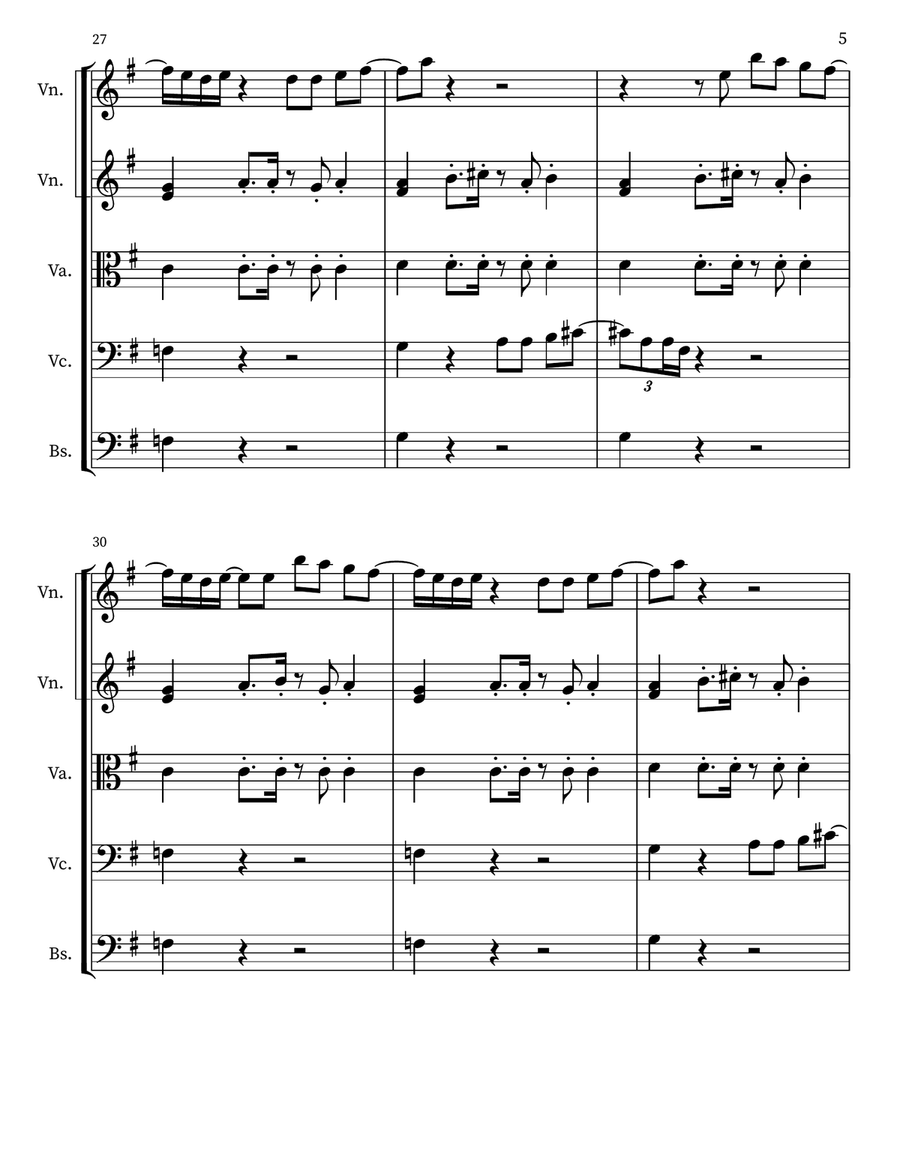 Frontin' Bass Clarinet scores gallery preview page 5