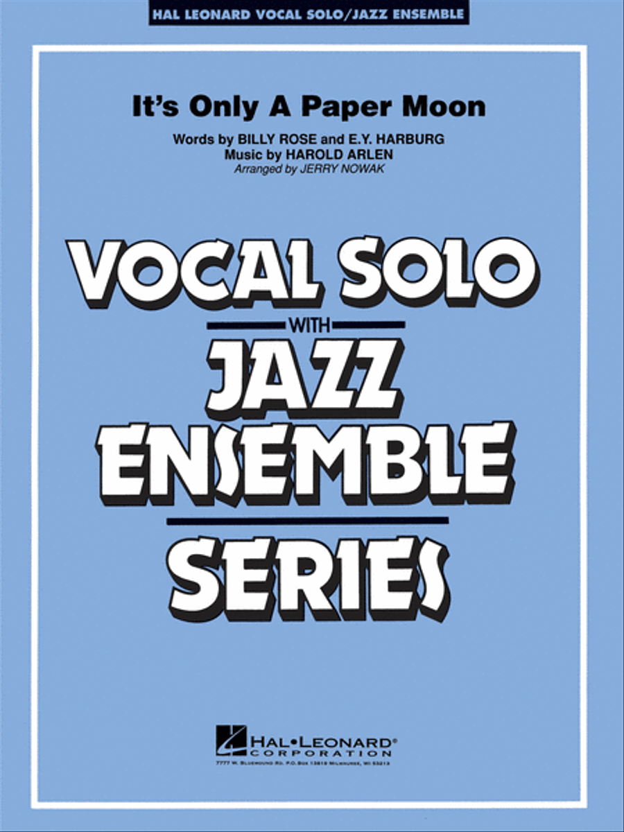 It's Only a Paper Moon Jazz Ensemble scores gallery preview page 1