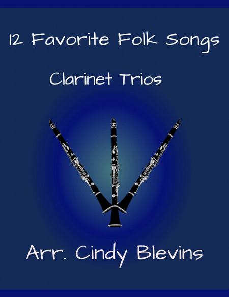 12 Favorite Folk Songs, Clarinet Trios image number null