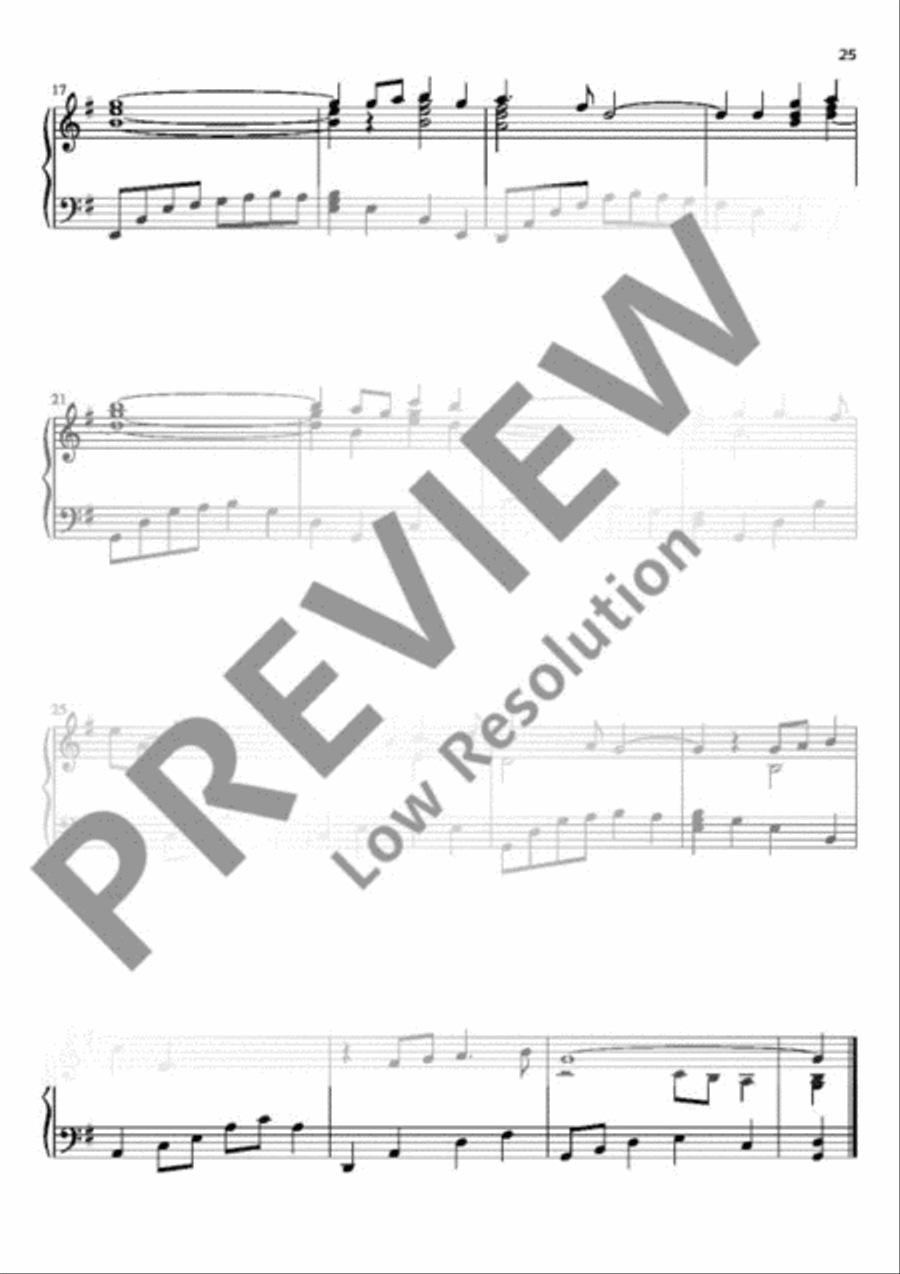 Carrickfergus Piano Solo scores gallery preview page 3