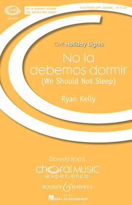 Book cover for No la debemos dormir