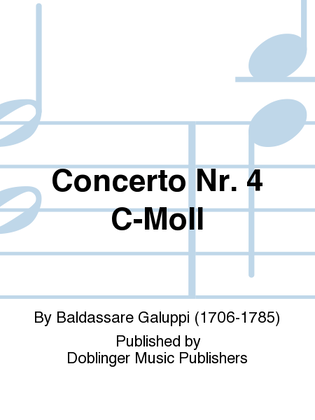Concerto Nr. 4 c-moll