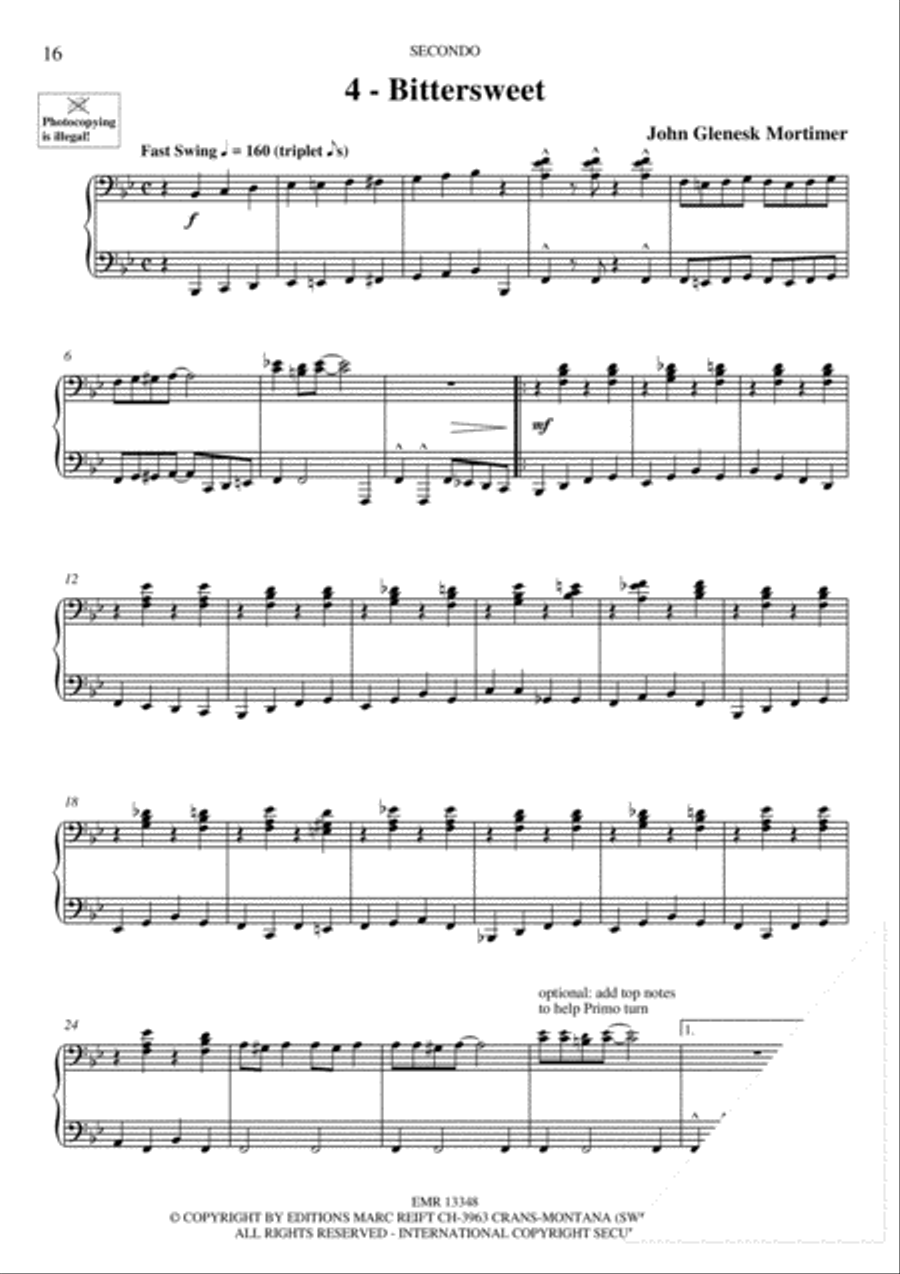 Piano Duets Greatest Hits Volume 3 - Medium Piano Duet scores gallery preview page 6